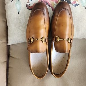 Men's 10.5 Gucci shoes brown